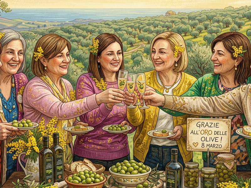 Nocellara del Belice: The "Green" Face of International Women’s Day