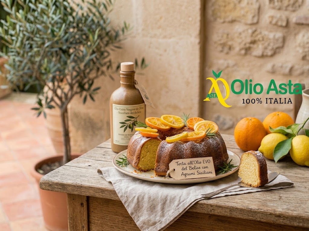 Belìce EVO Oil Cake with Sicilian Citrus
